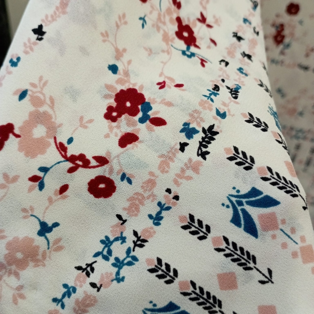 Floral Drop Shoulder Top - Picture 10 of 15
